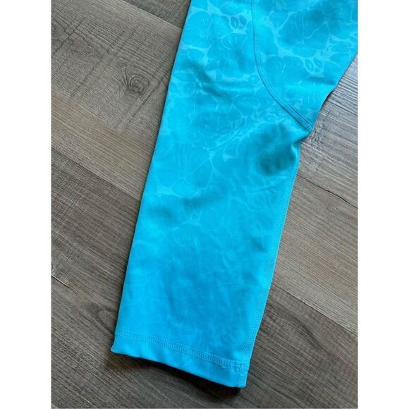 Zyia Active Women’s Small Blue Seamless High Waisted Active Leggings Stretch - Picture 7 of 11